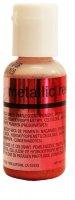 Сверкающий краситель Chefmaster metallic red (красный металлик) 19гр